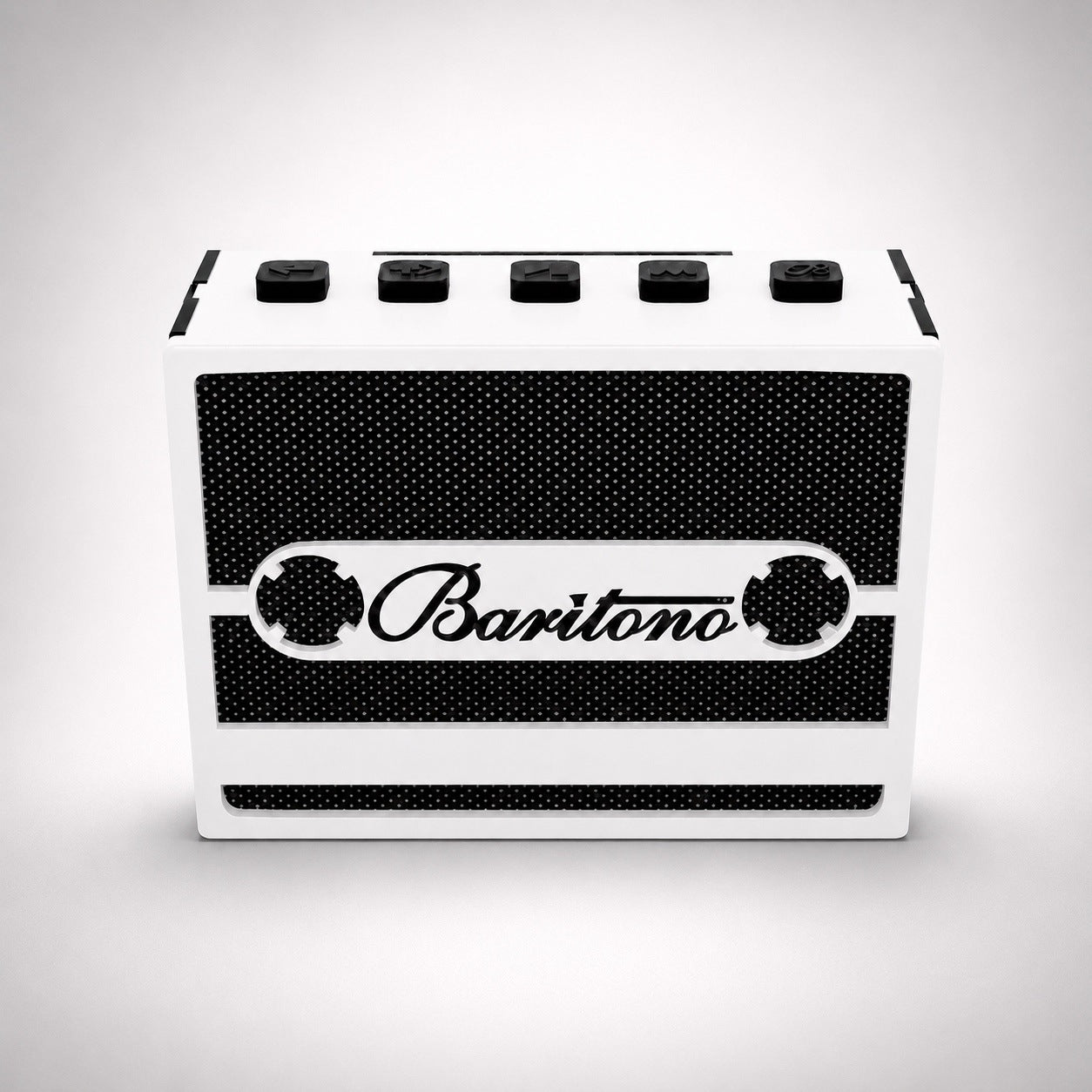 cassette Tape studio white wireless speaker (5W)