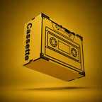 cassette Tape Electric Yellow wireless speaker (5W)
