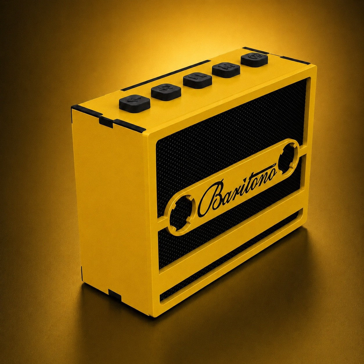 cassette Tape Electric Yellow wireless speaker (5W)