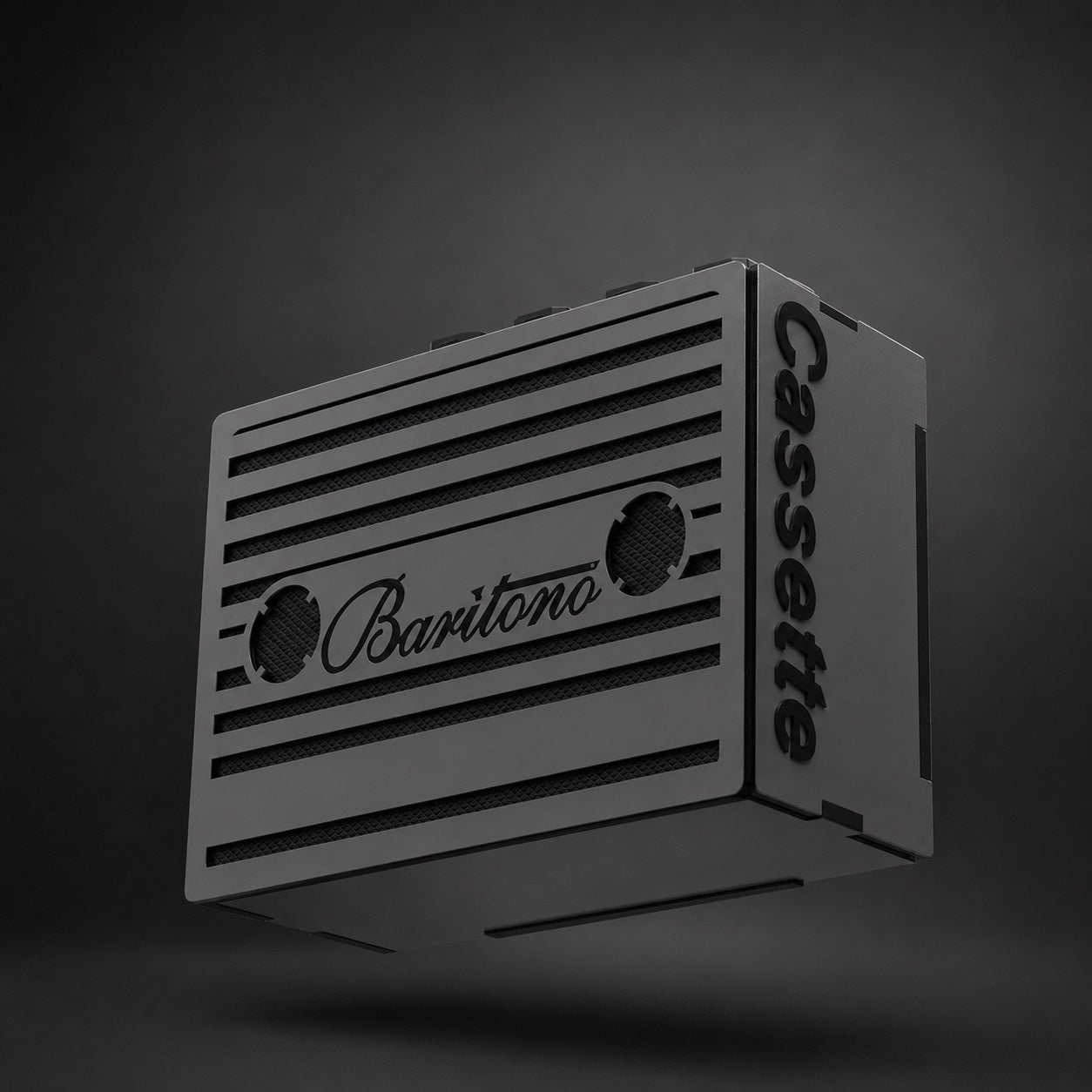 cassette Stone gray Wireless Speaker (5w)