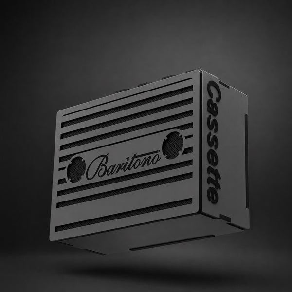 cassette Stone gray Wireless Speaker (5w)