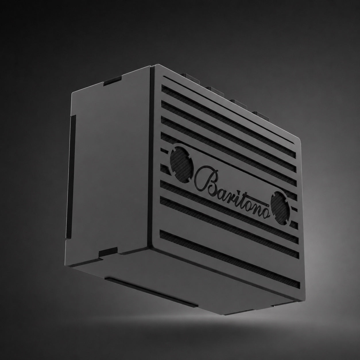 cassette Stone gray Wireless Speaker (5w)