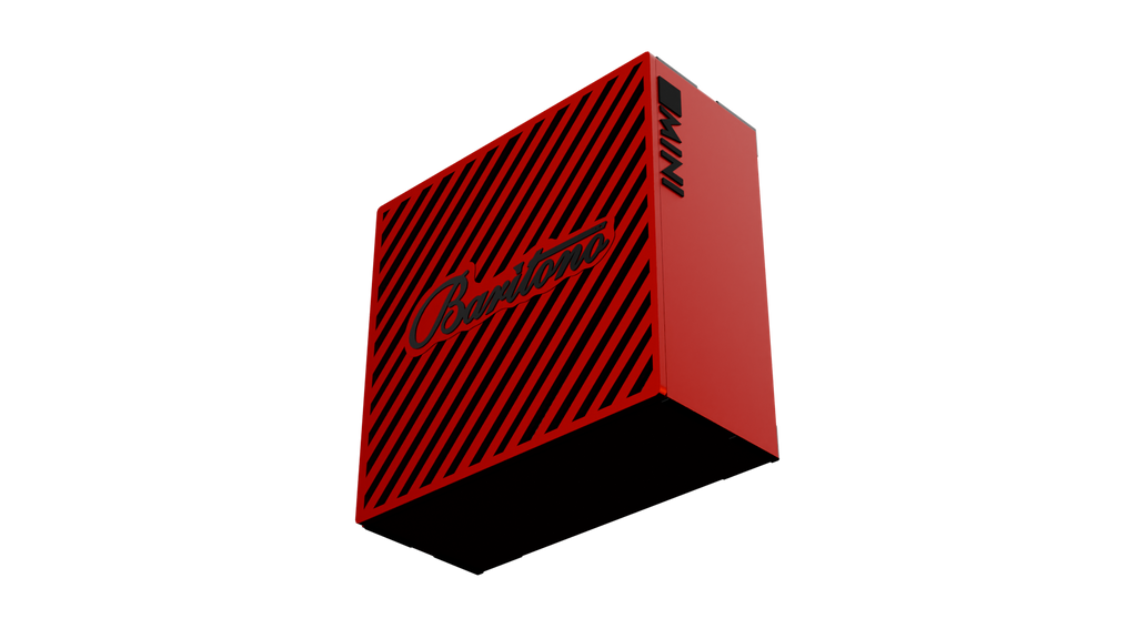 Edge Red 7w Wireless Speaker