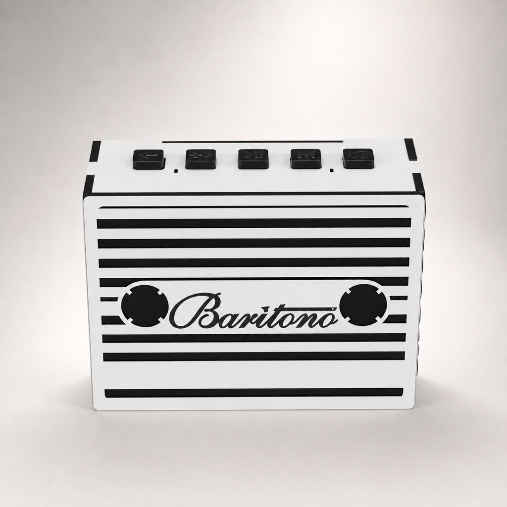 Cassette Classic White Wireless Speaker (5W)