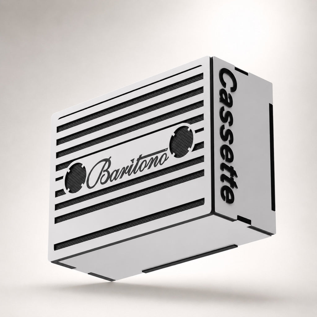 Cassette Classic White Wireless Speaker (5W)