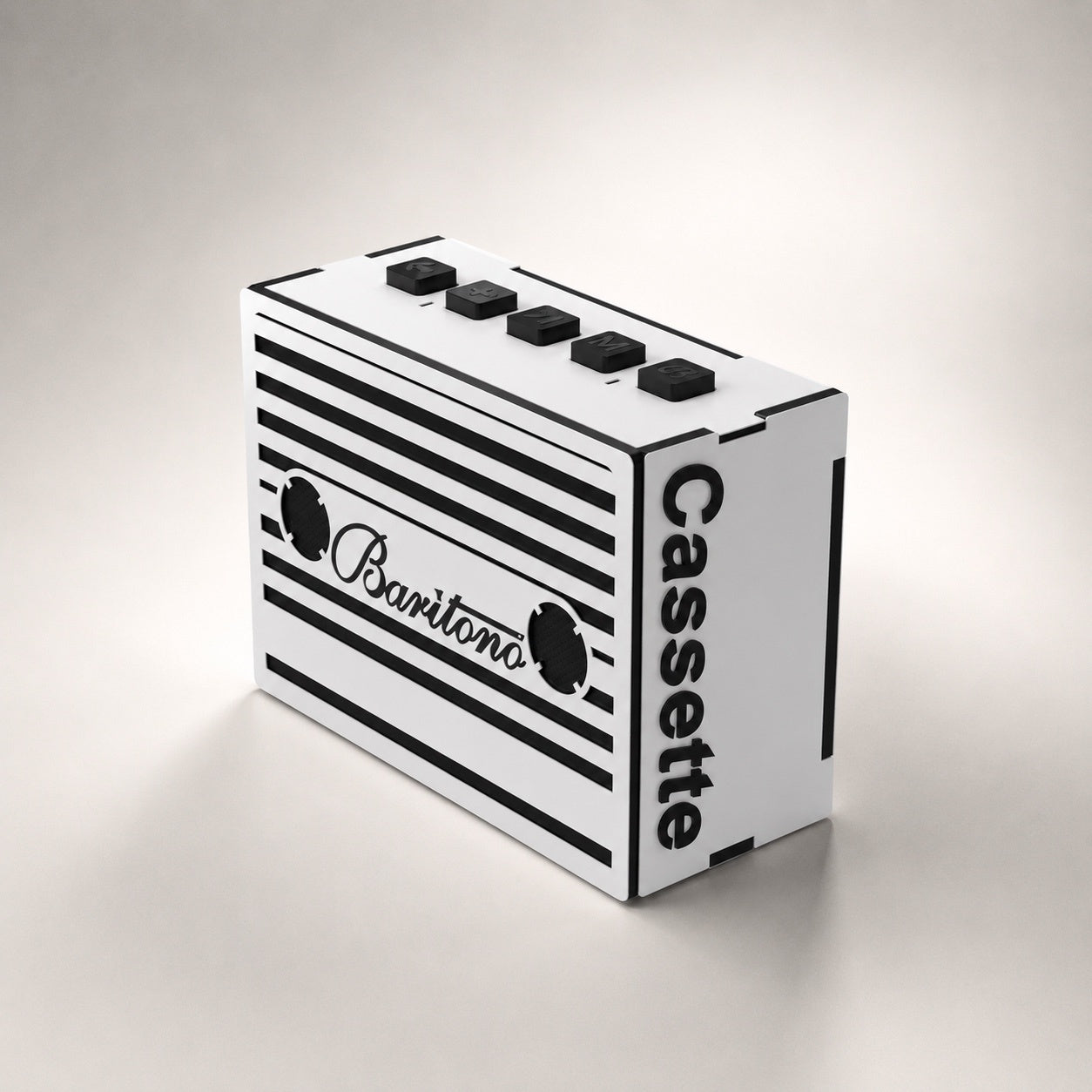 Cassette Classic White Wireless Speaker (5W)
