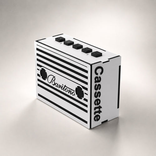 Cassette Classic White Wireless Speaker (5W)